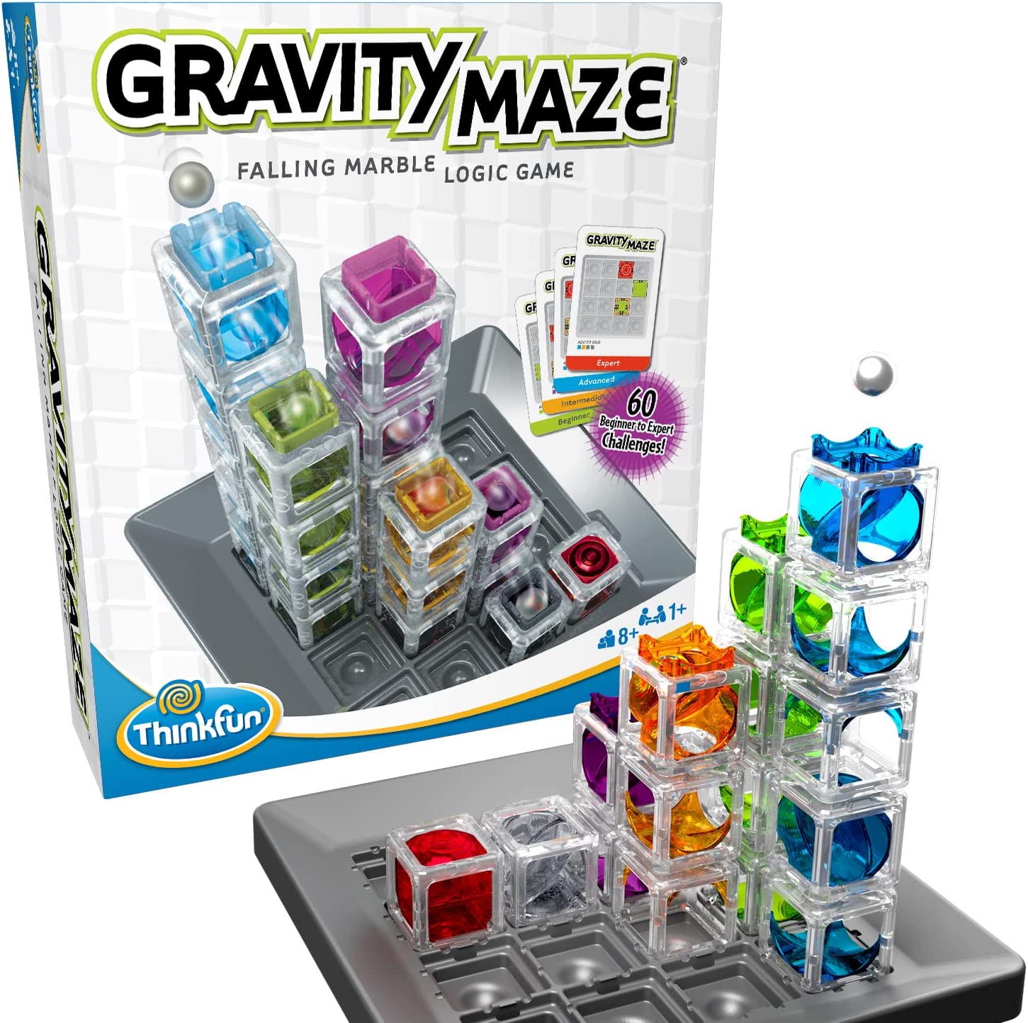 ThinkFun Gravity Maze Marble Run Brain Game and STEM Toy for Boys and Girls – Toy of the Year Award Winner
