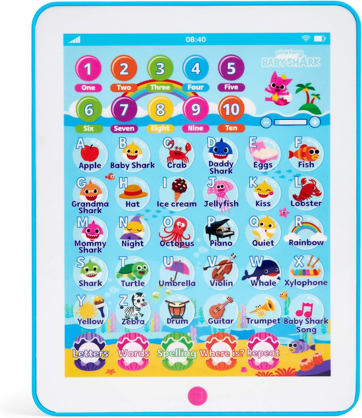 WowWee Pinkfong Baby Shark Tablet - Educational Preschool Toy