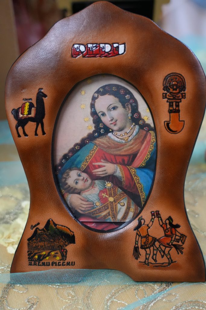 Image of mary from Peru. 
